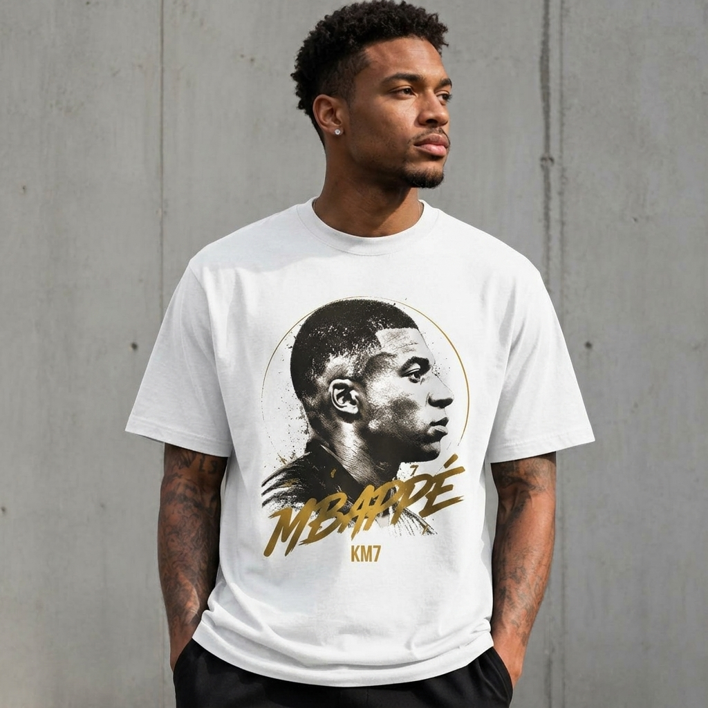 Kylian Mbappé Unisex T-Shirt – Limited-Time Offer – Hot Seller