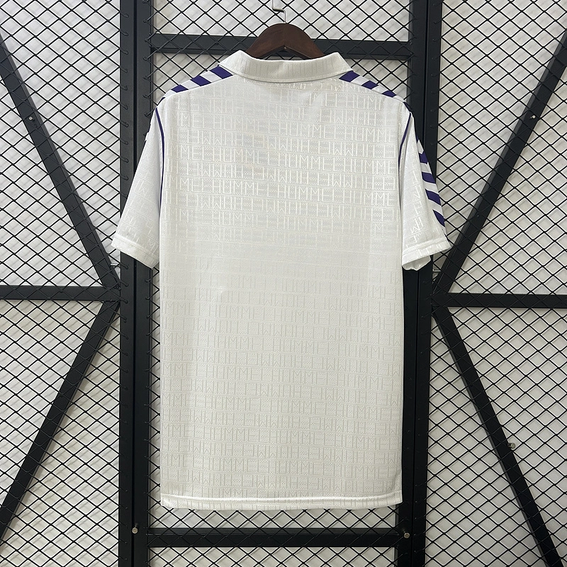 Retro 1988-90 Real Madrid Home Football jersey retro