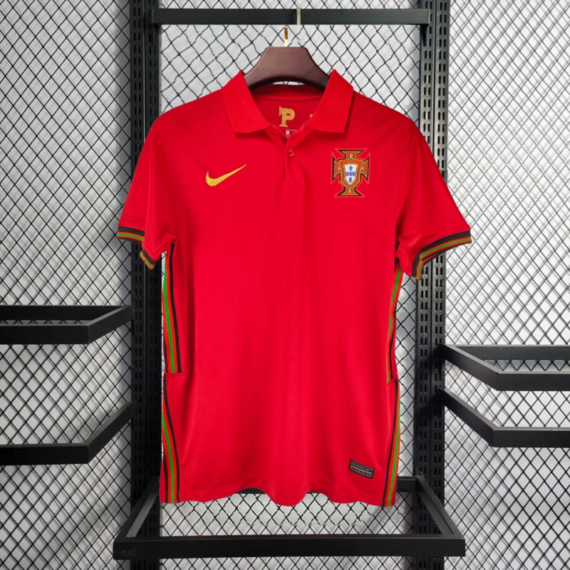 Retro 2020-21 Portugal home football jersey Retro