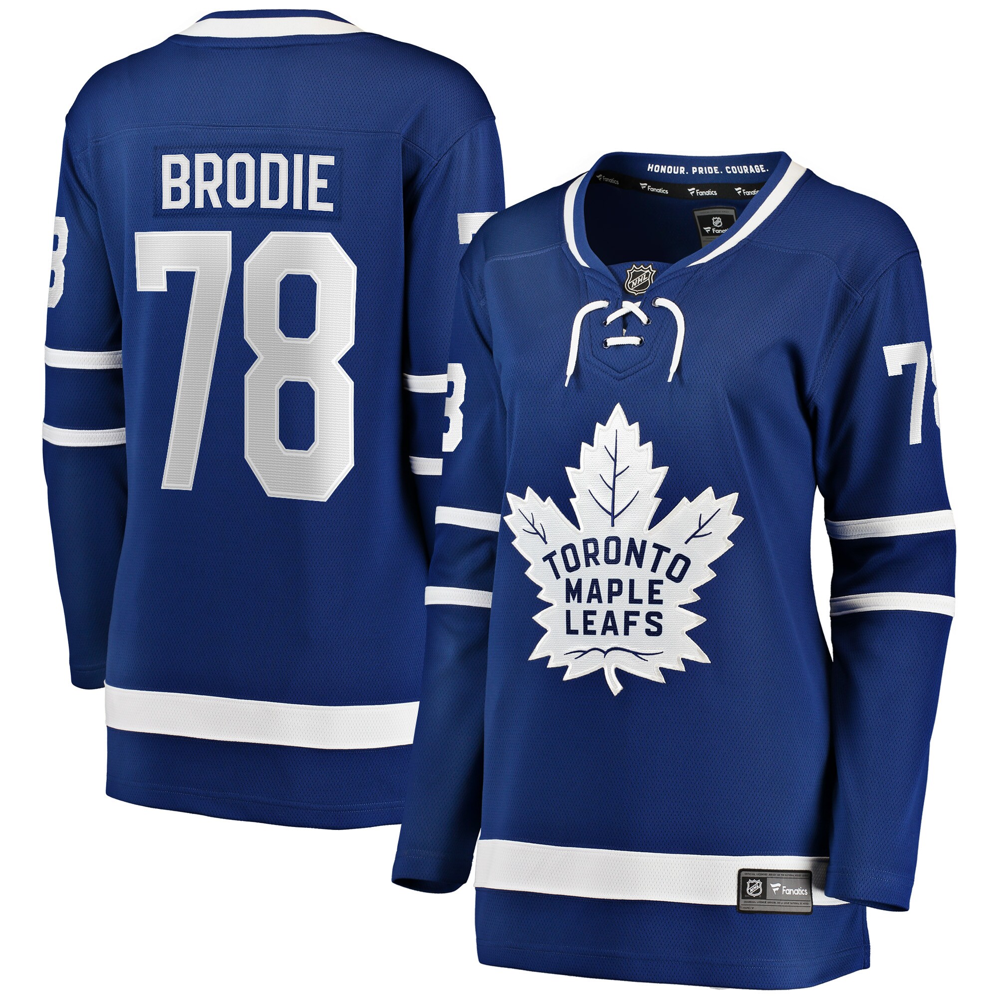 TJ Brodie Toronto Maple Leafs Fanatics Women’s Breakaway Player Jersey – Blue