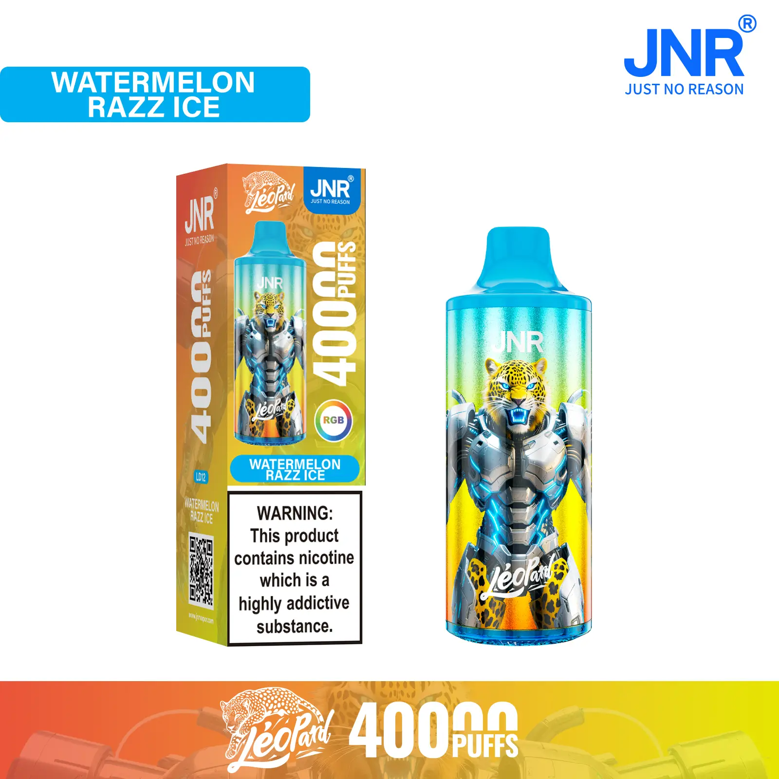 JNR Léopard 40K Puffs Disposable Vape