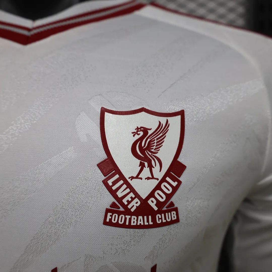 2026/27 Premier League Liverpool Team Away Football Jersey Player Version Long Sleeves - JerseyFun