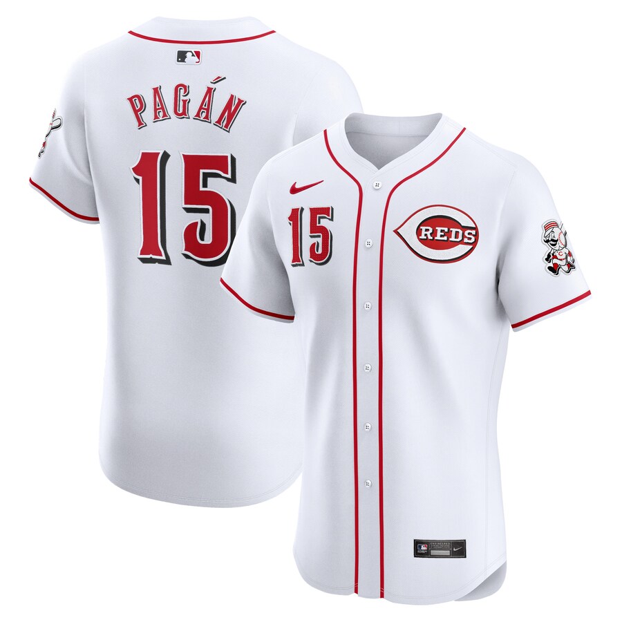 Emilio Pagan Cincinnati Reds Home Elite Player Jersey White