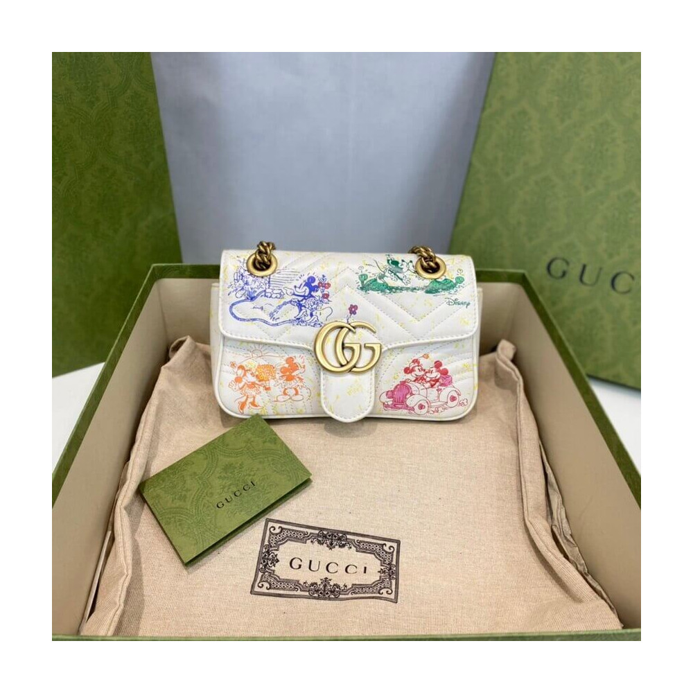Disney x Gucci GG Marmont Small Shoulder Bag 23cm