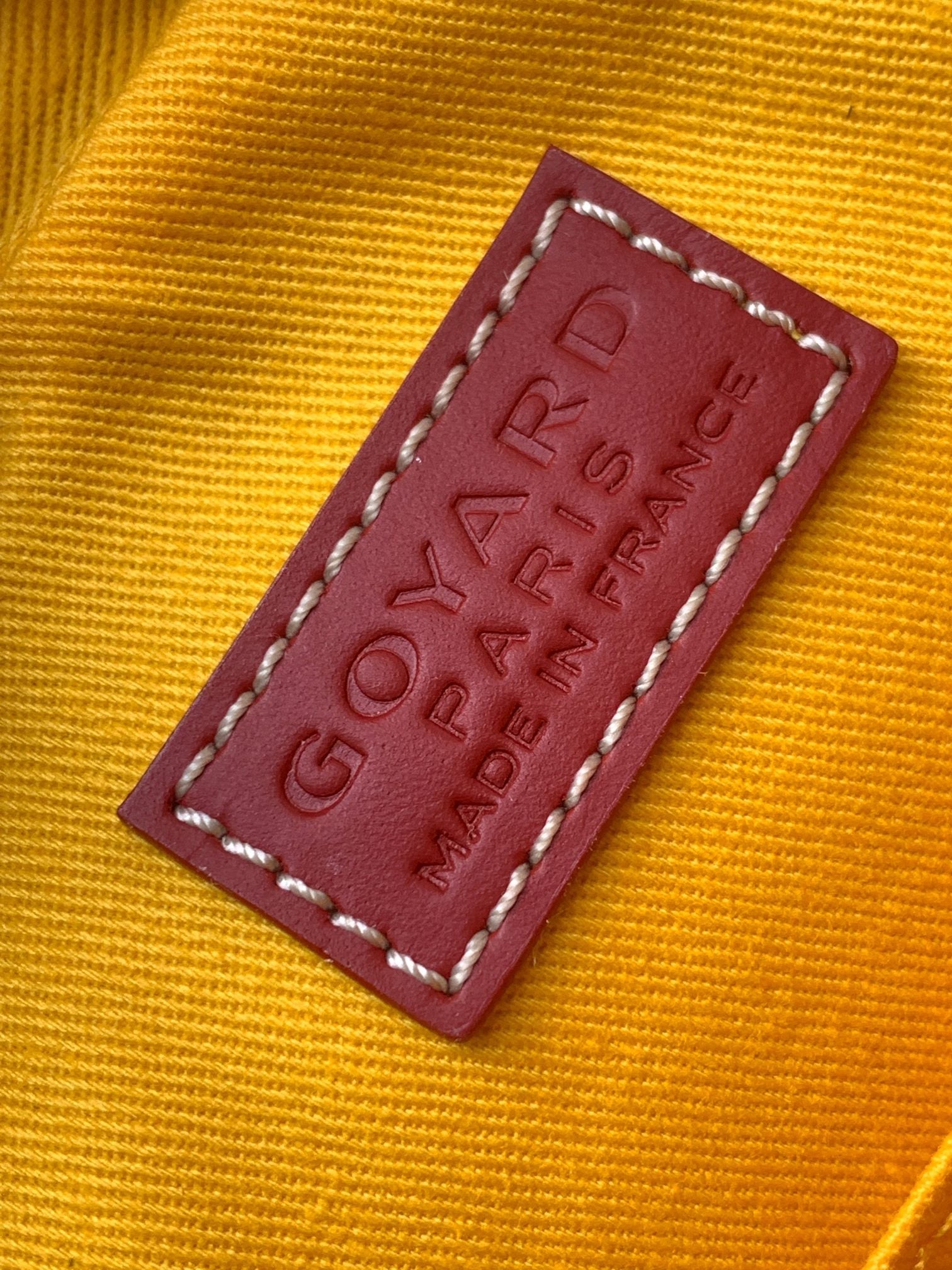Goyard Yona Bag Coated MM 21Cm Red Canvas