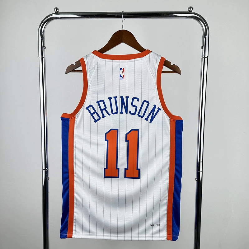 2025 New York Knicks 11 BRUNSON Basketball Jersey