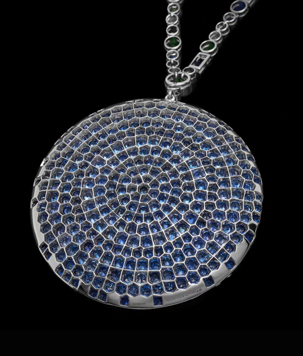 Tiffany BlueBook Pendant Necklace
