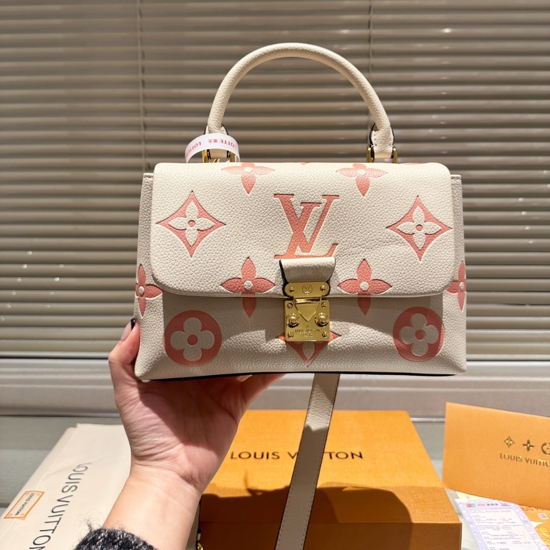 Louis Vuitton Madeleine Bb Cream Beige 25Cm