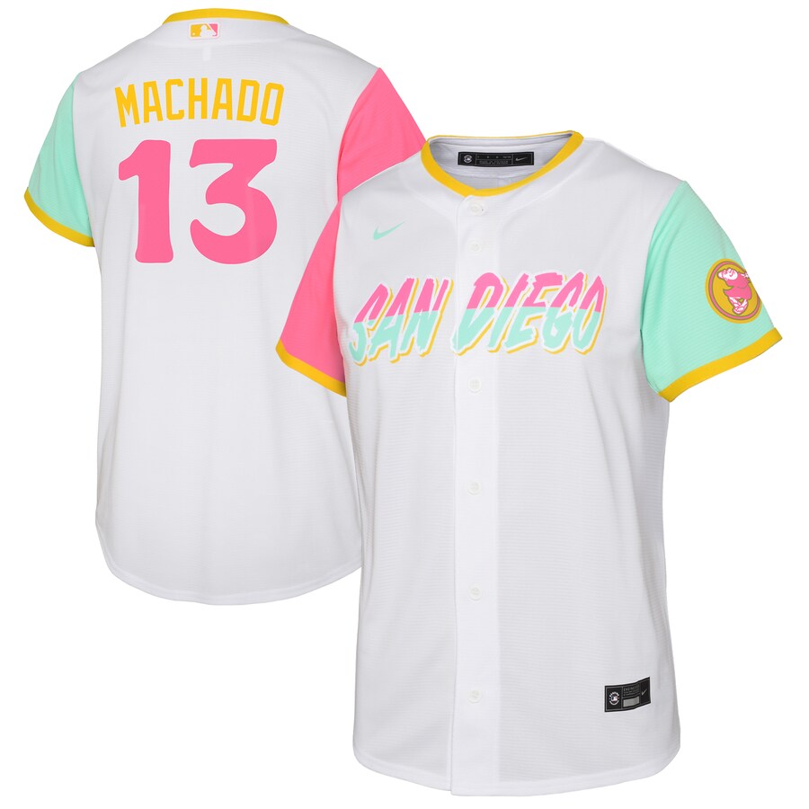 Manny Machado San Diego Padres Toddler City Connect Player Jersey White