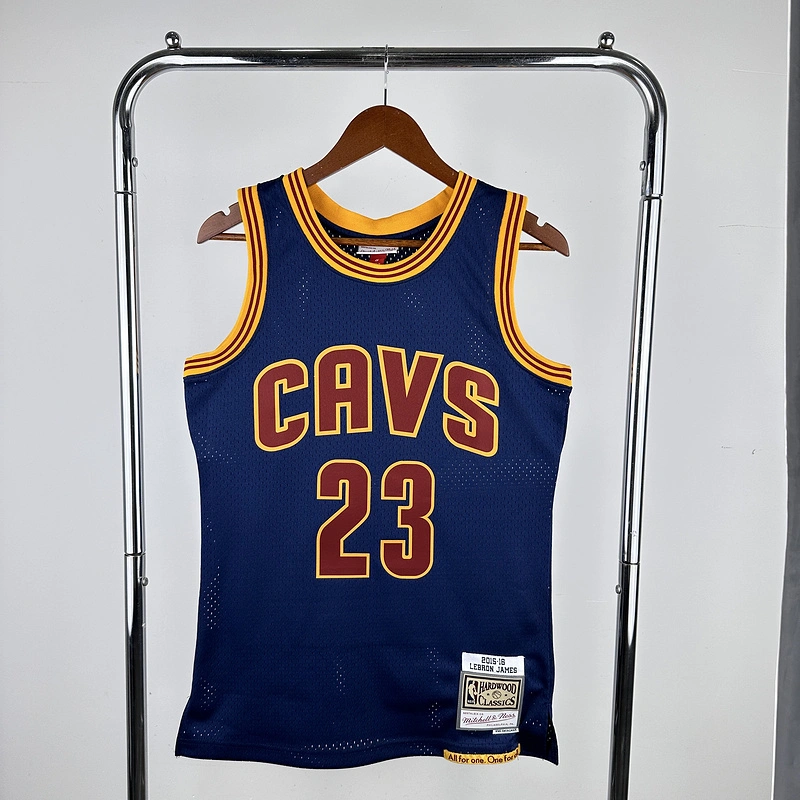 2015-16 NBA Cleveland Cavaliers (23 JAMES) Basketball Jersey