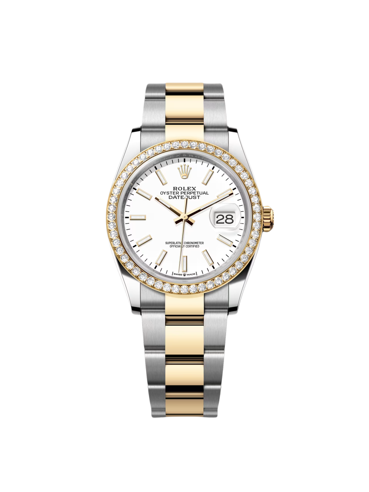 Rolex  Datejust 126283RBR White 36mm Dial