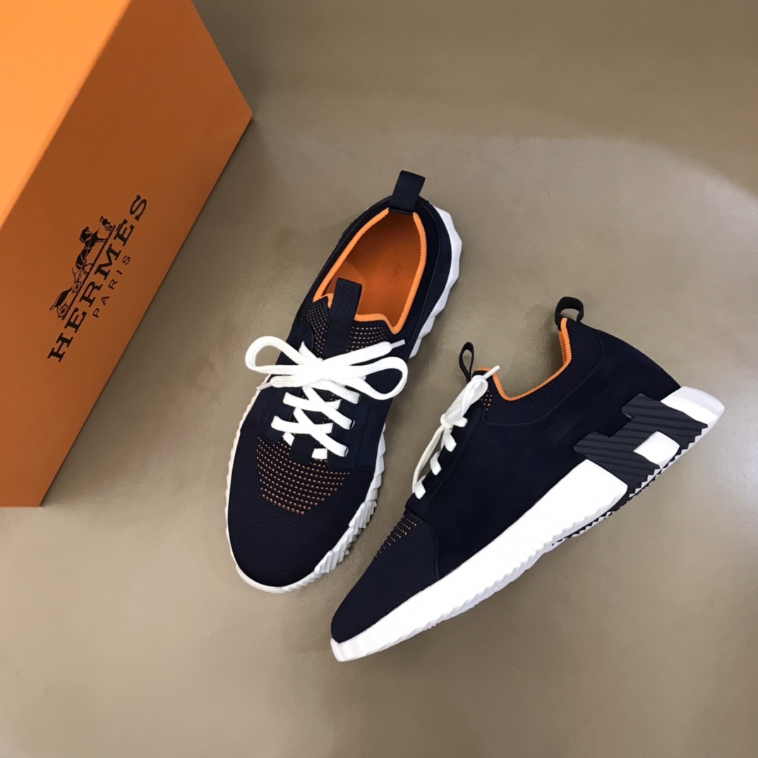 HERMES DEPART SNEAKER DARK BLUE