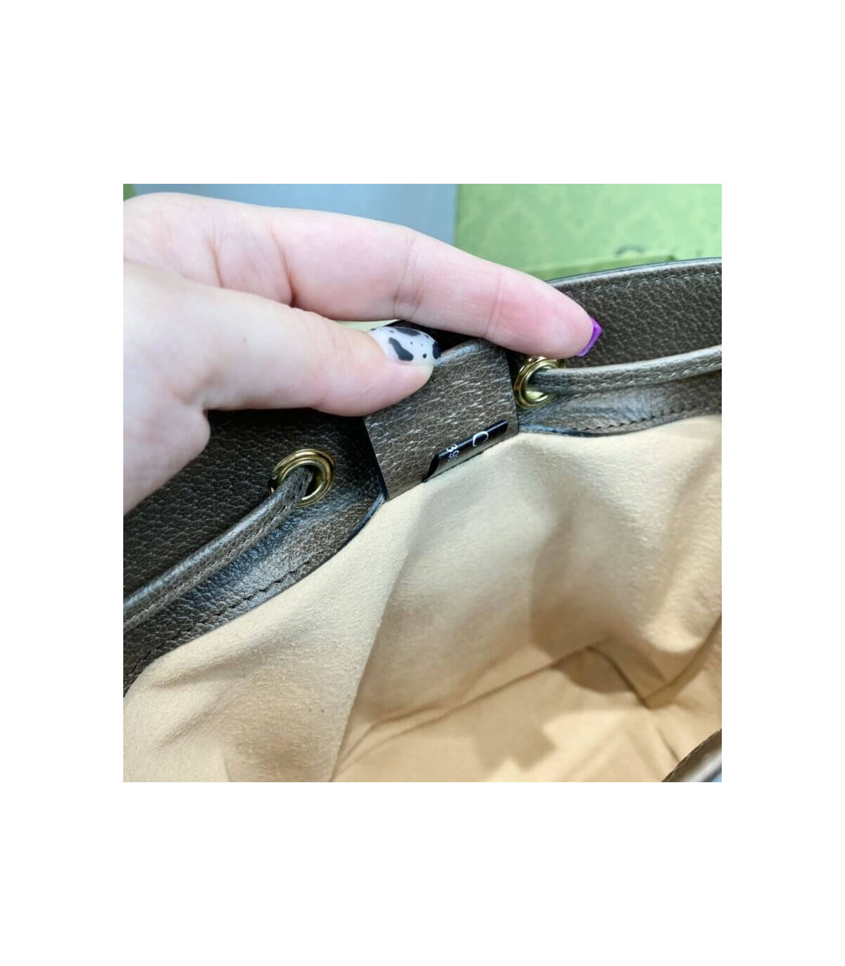Gucci Ophidia Mini GG Bucket Bag