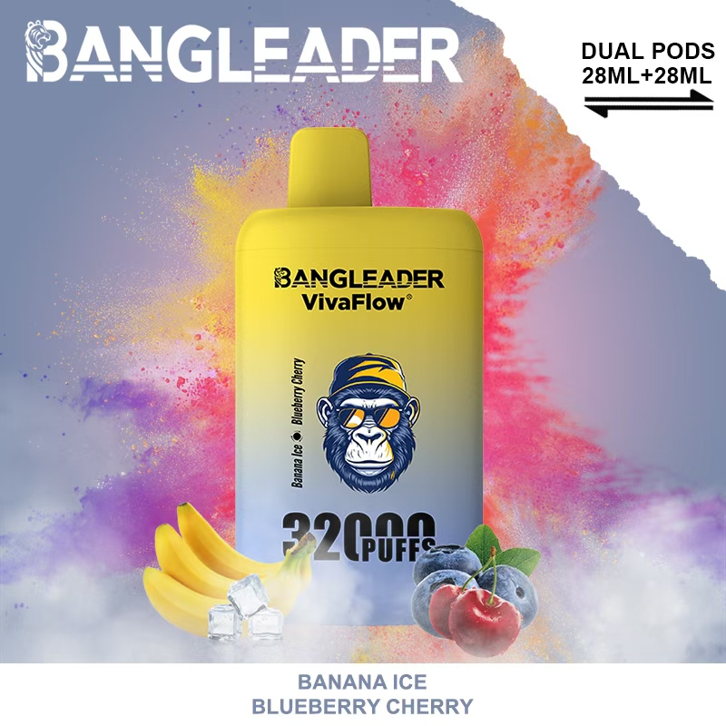[Minimum order of 3]Bang Leader 32K Puffs 2-in-1 Prefilled Vape | Dual Flavor,  Rechargeable