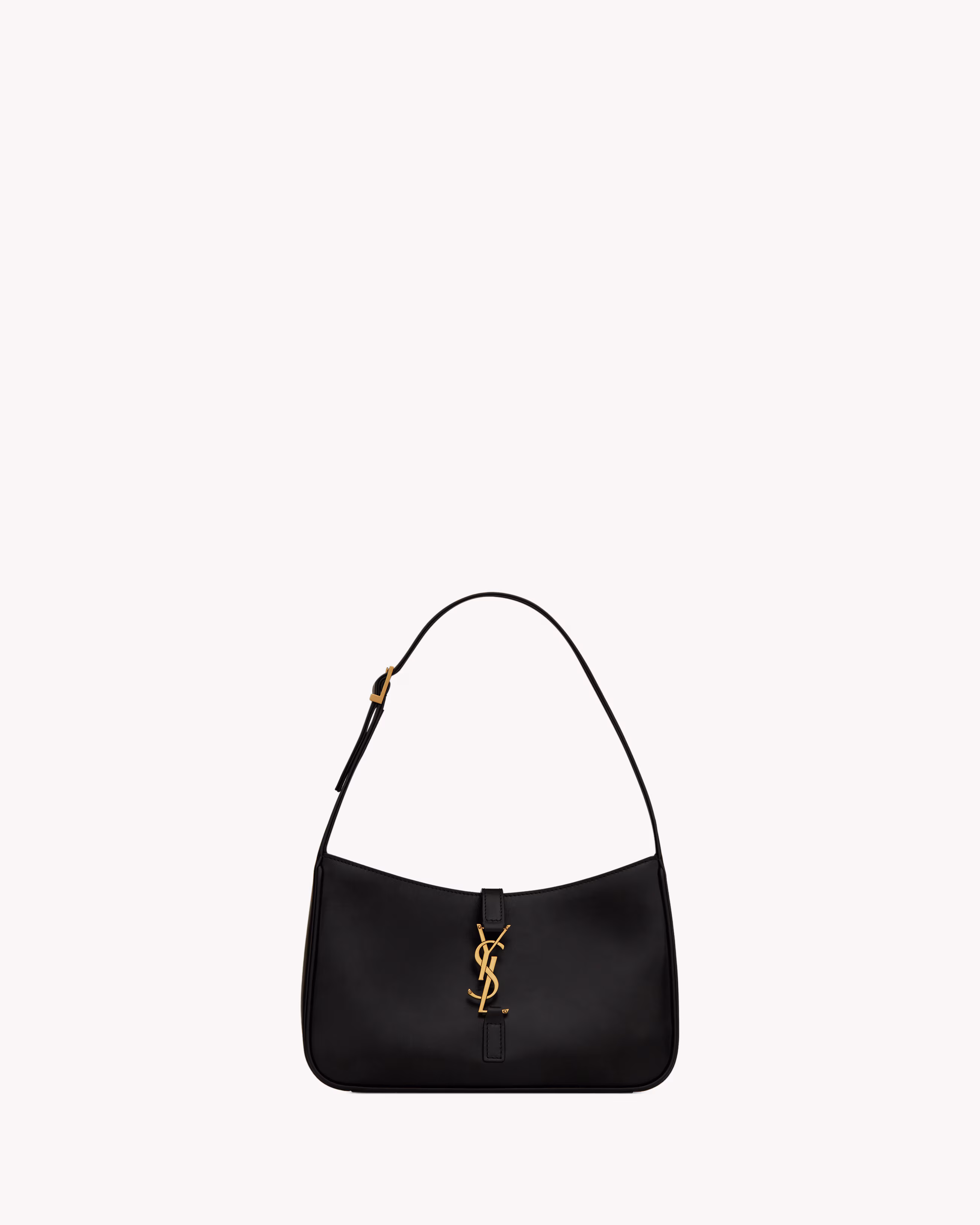 LE 5 À 7 in smooth leather-Noir