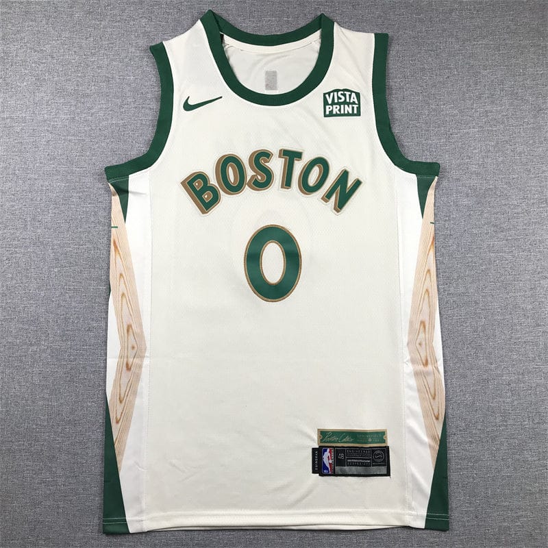 Men's Jersey 2024 Season Celtic #0 White City Edition TATUM
