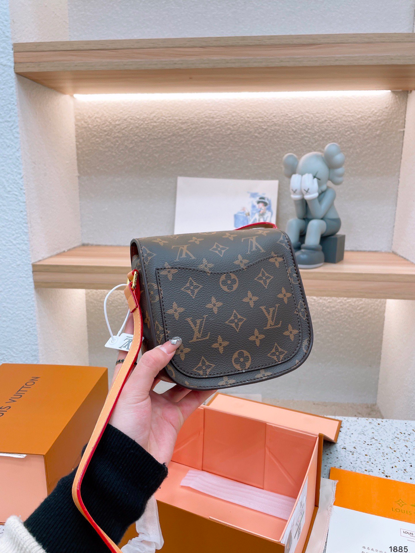 Louis Vuitton Monogram Canvas Saint Cloud Bag 18Cm