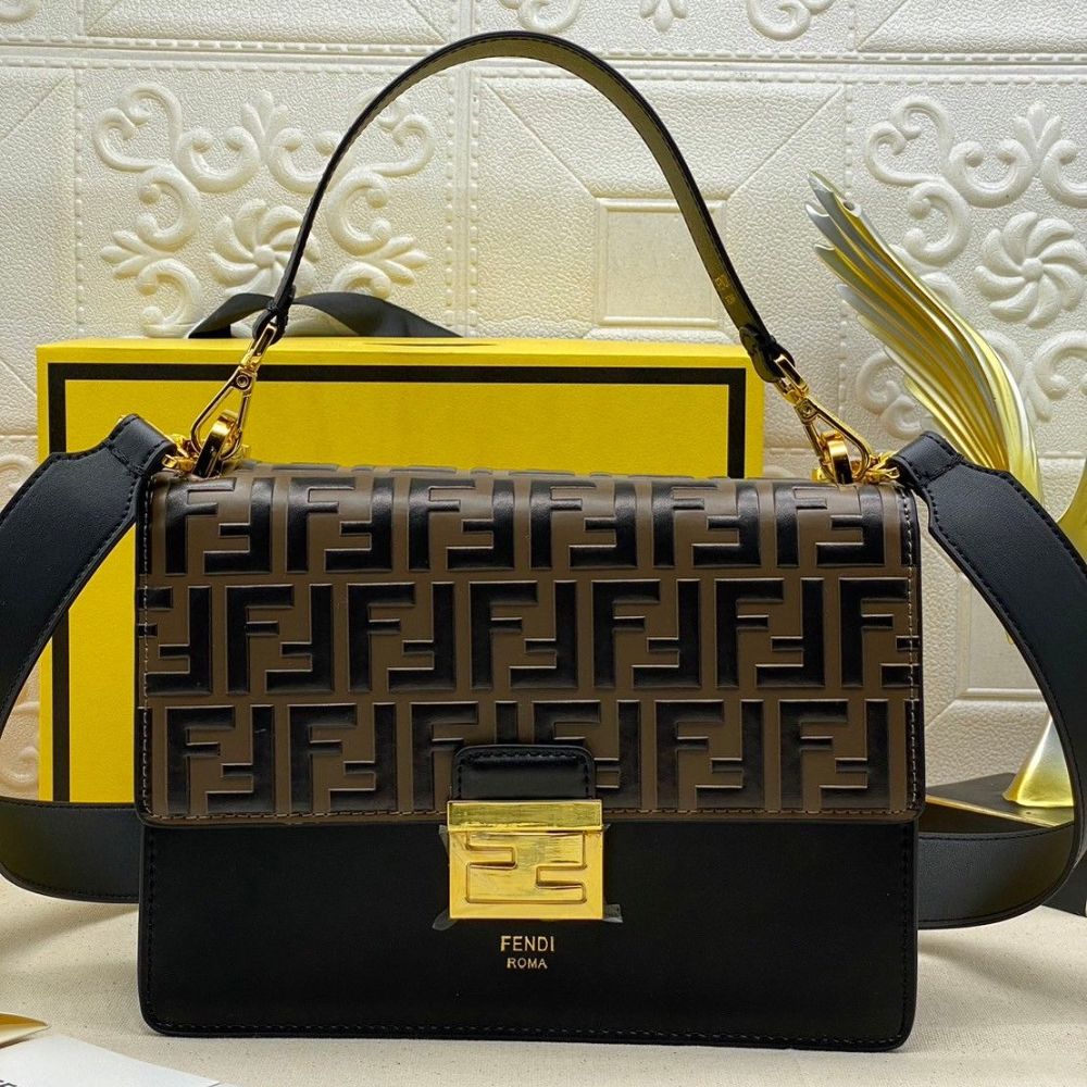 Fendi Kan I Black 8Bt315A5Tzf13Wb