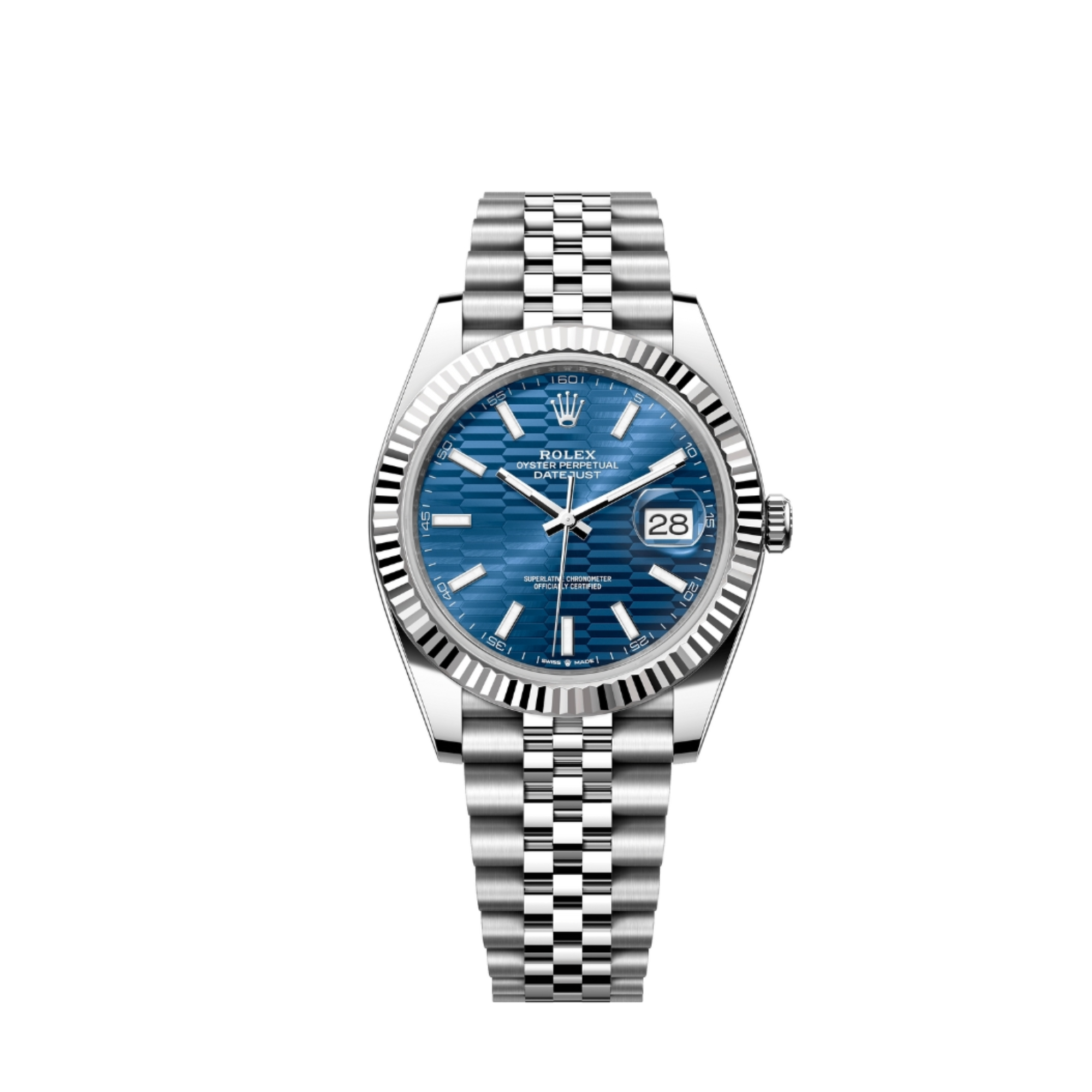 [SUPER CLONE] Rolex Datejust 41mm Dial Blue Watch