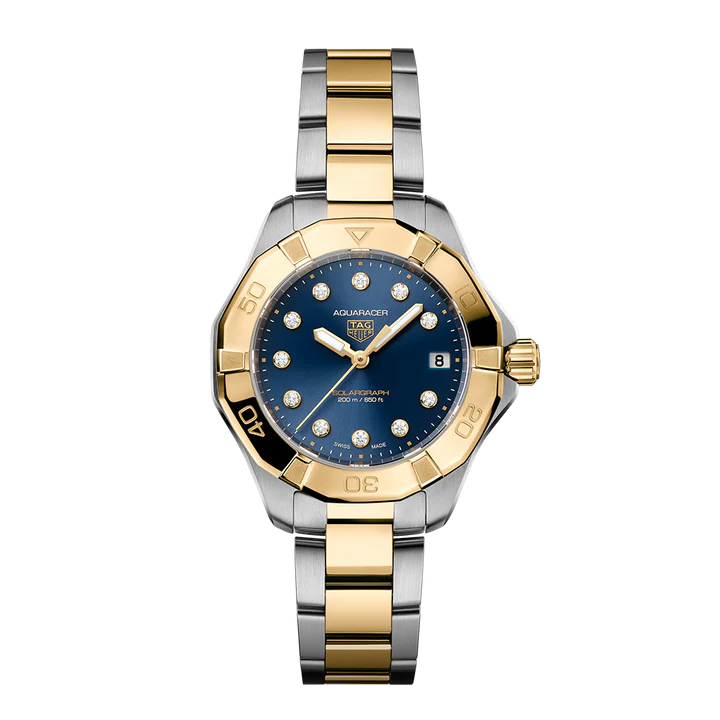 TAG Heuer Aquaracer Professional 200 Solargraph  Solar Quartz 34mm WBP1323.BB0004