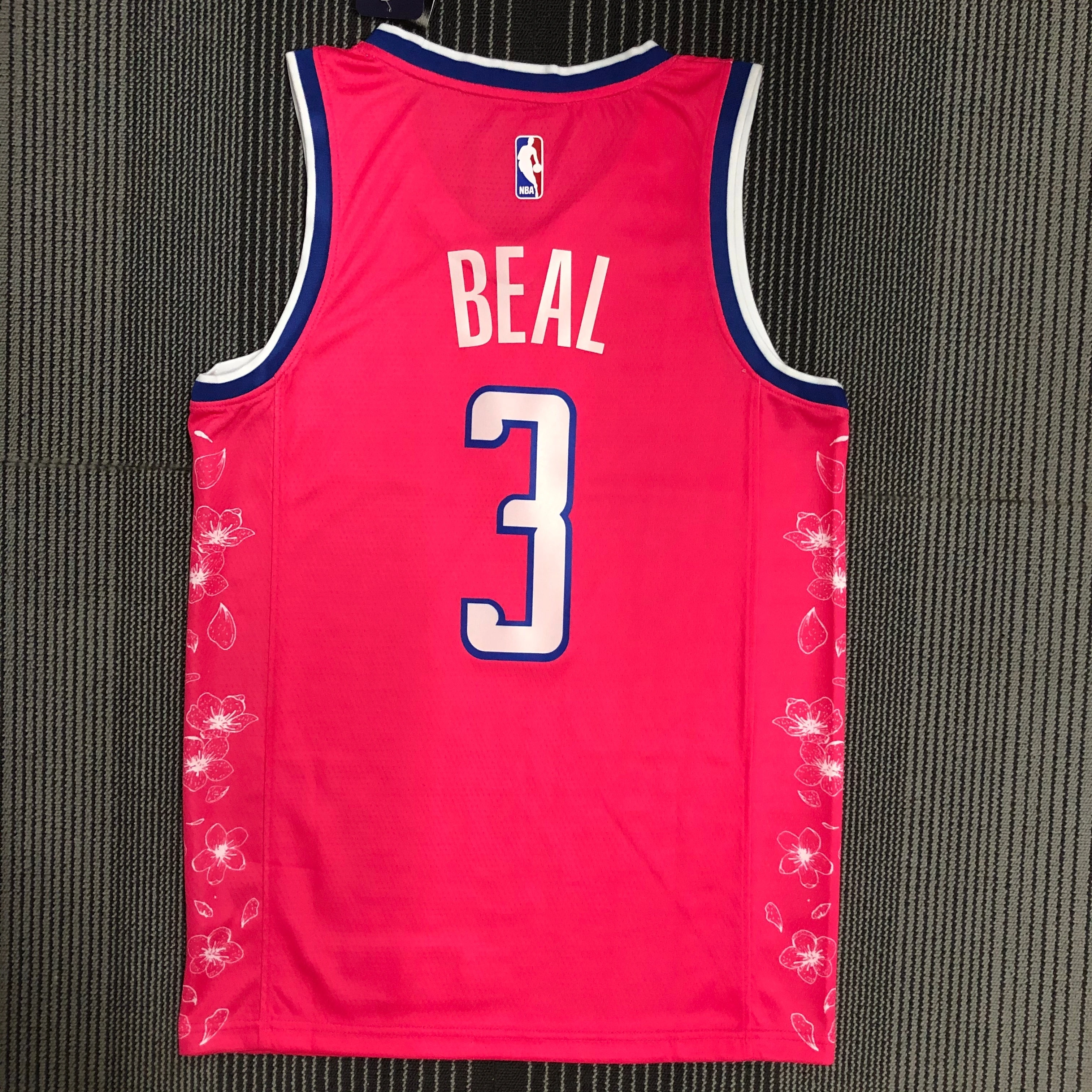 2022 NBA Washington Wizards 3 BEAL Basketball Jersey