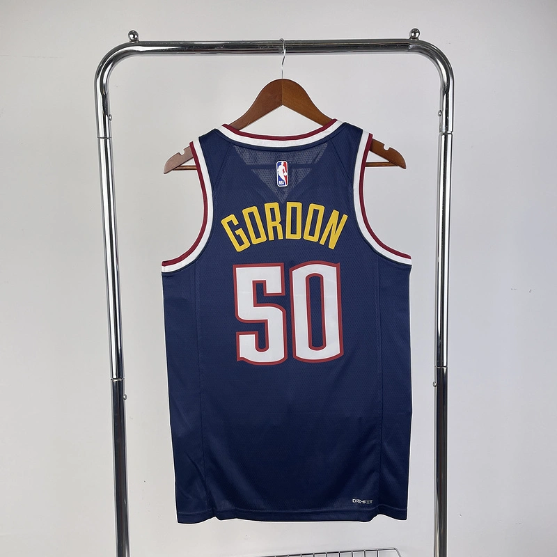 2023 NBA Denver Nuggets 50 GORDON Basketball Jersey