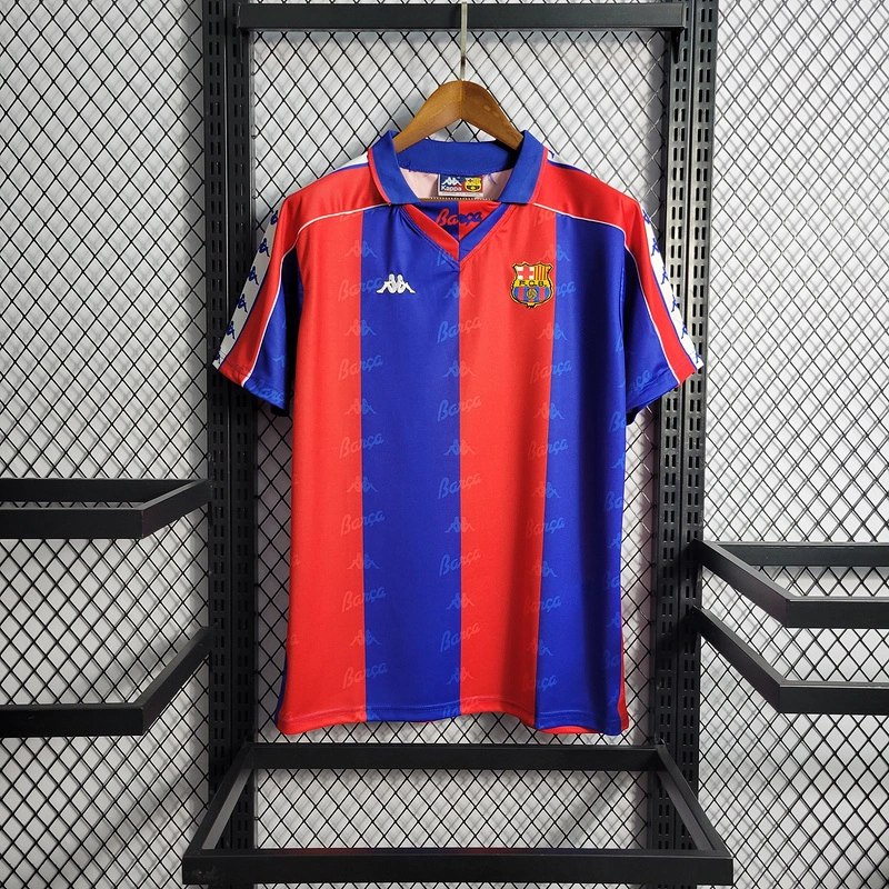 Retro 1992-95 FC Barcelona home   Football jersey retro