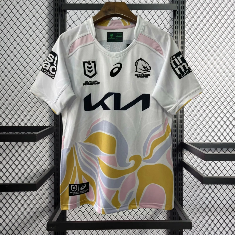 2025 Brisbane Broncos Commemorative Edition Rugby Jersey