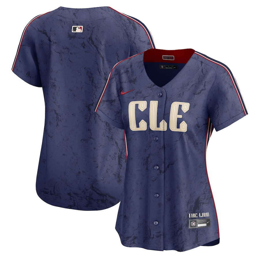 Men's Cleveland Guardians Navy 2024 City Connect Limited Jersey