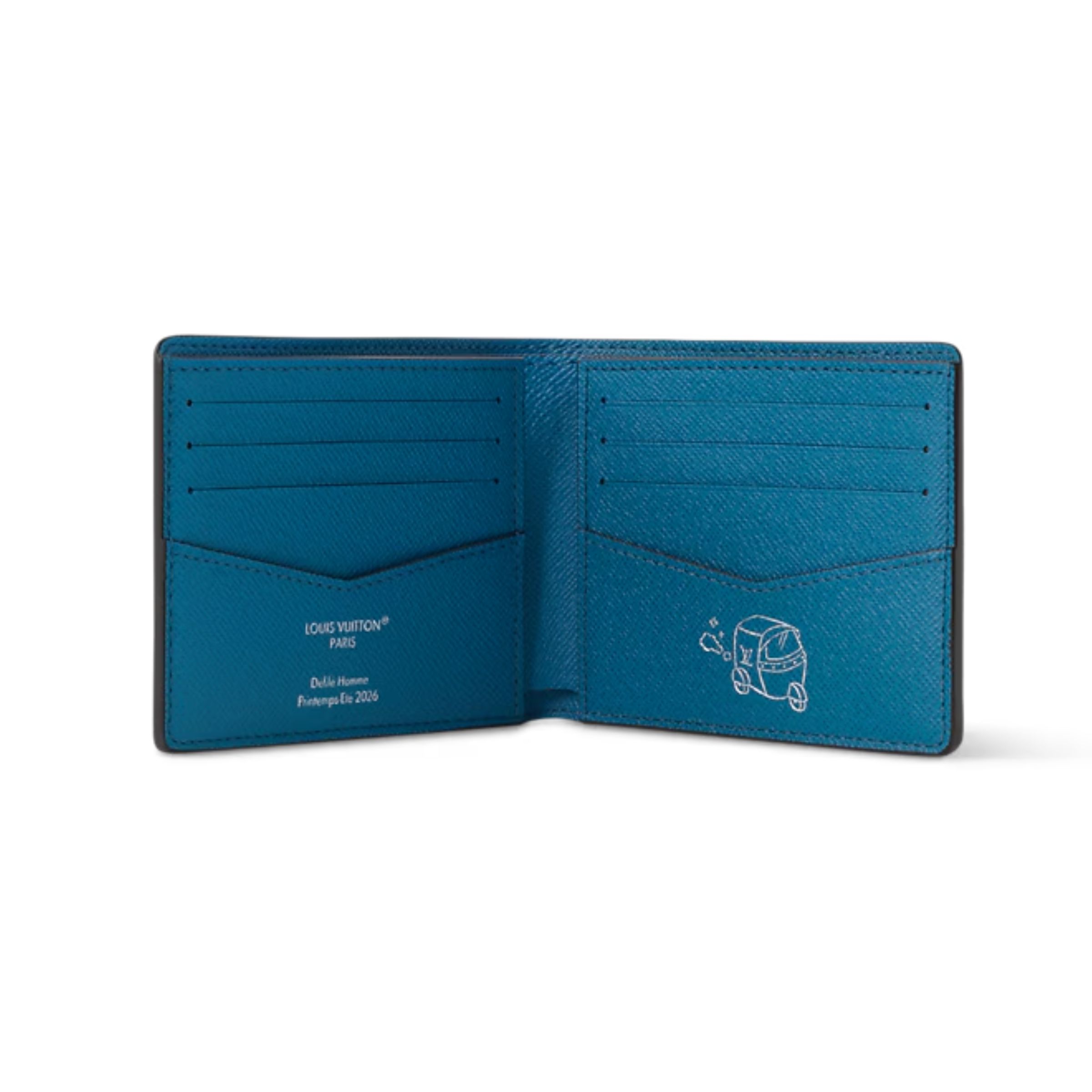 Louis Vuitton Slender Wallet – Monogram Sunset Blue 11cm M28006