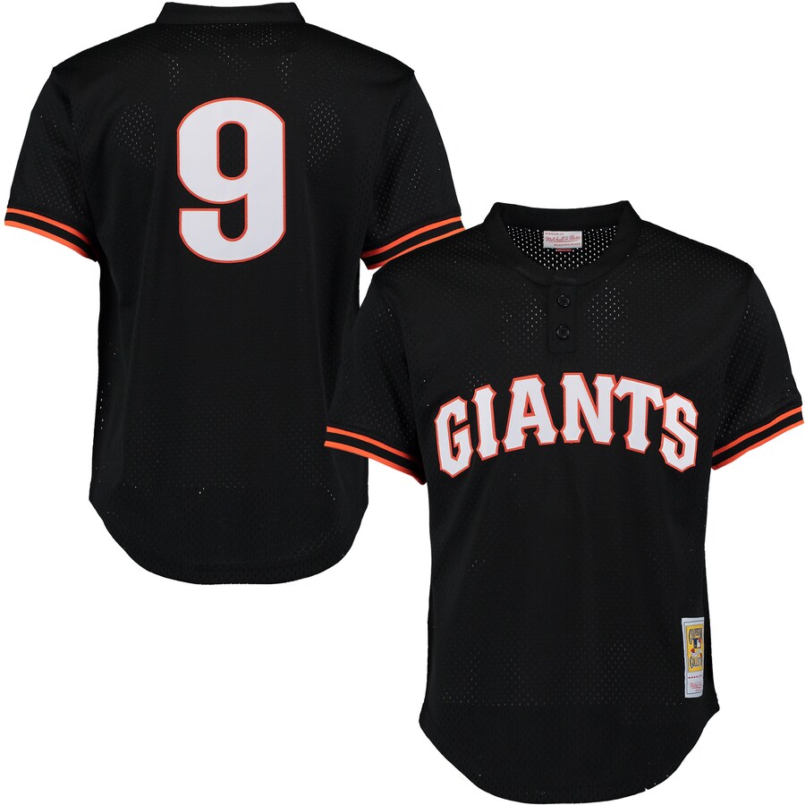 Matt Williams San Francisco Giants Mitchell&Ness Cooperstown Mesh Batting Practice Jersey Black
