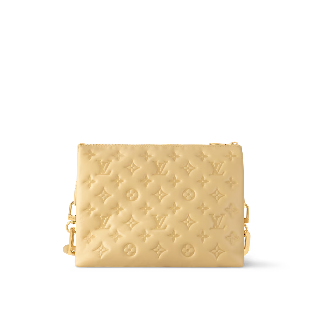 Louis Vuitton Coussin PM 26cm/10.2in Monogram Empreinte Leather Banane M23759 – Women