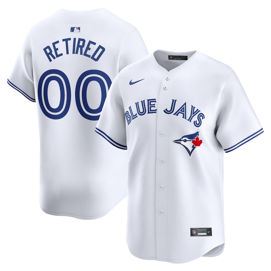 Toronto Blue Jays Home Limited Pick-A-Player Retired Roster Jersey White