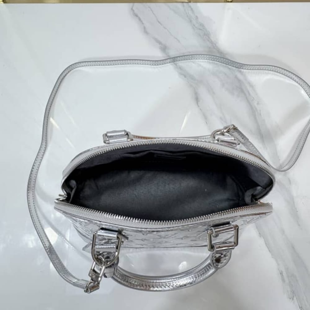 Louis Vuitton Alma BB Silver 23Cm