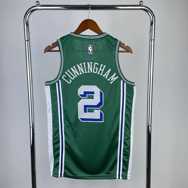2023 NBA Detroit Pistons 2 CUNNINGHAM Basketball Jersey