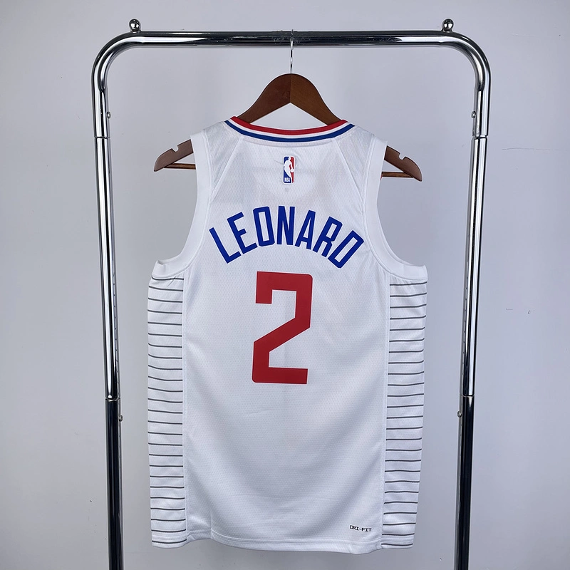 2023 NBA LA Clippers (2 LEONARD) Basketball Jersey