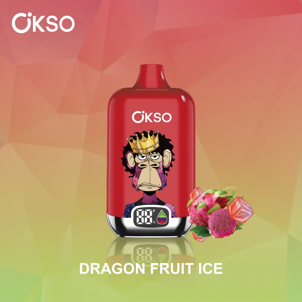 OKSO Digital box 12000 12K Puffs Rechargeable LED Display Disposable Vape