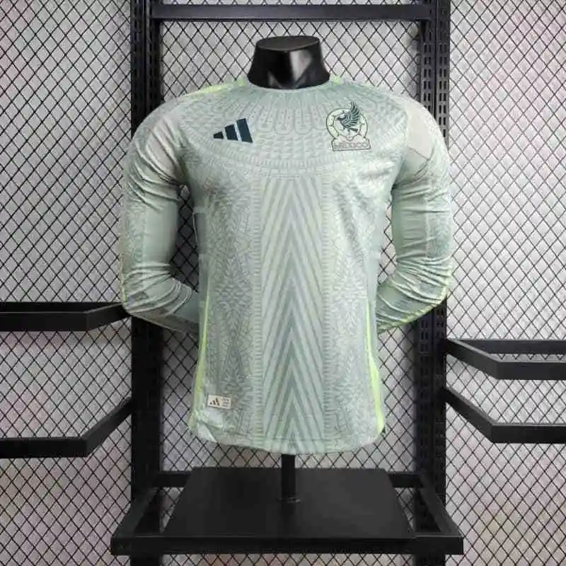 2024-25 PLAYER Mexico Away Long Sleeve Football jersey