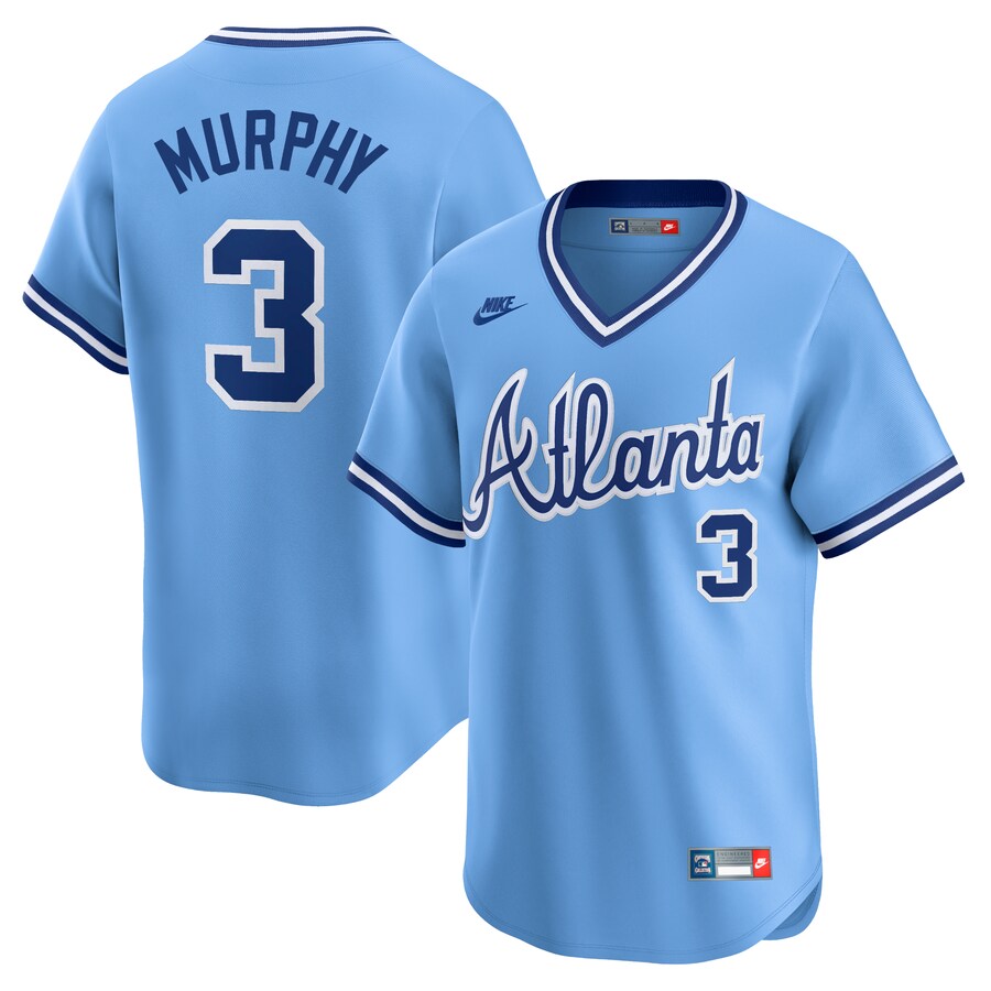 Atlanta Braves Women's Dale Murphy Throwback Cooperstown Limited Jersey Royal