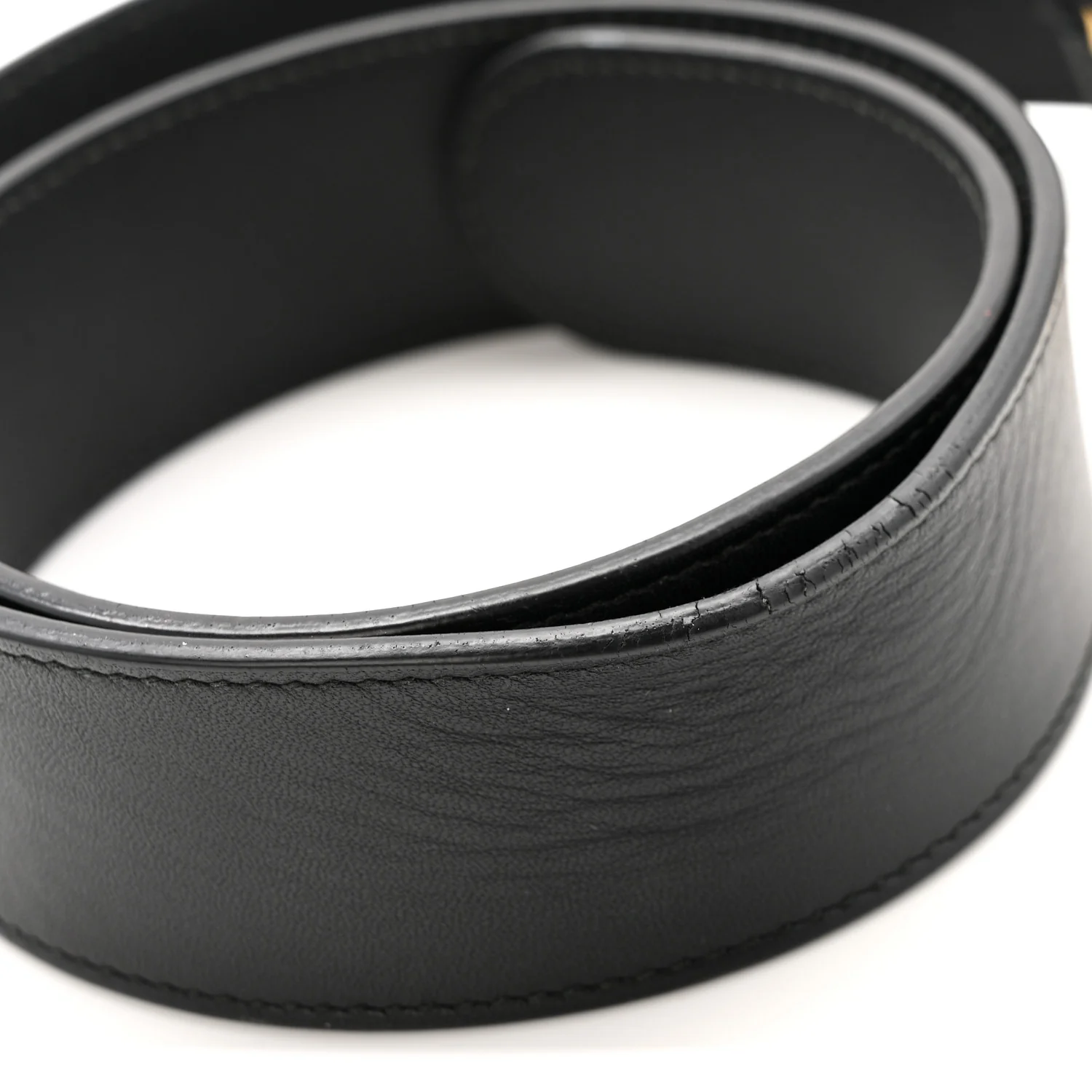 Calfskin Double G 40mm Belt 70 28 Black