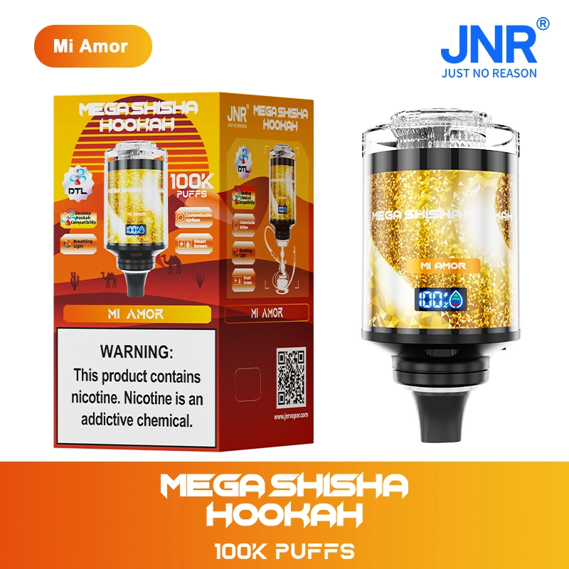 JNR Mega Shisha Hookah 100K Disposable Vape
