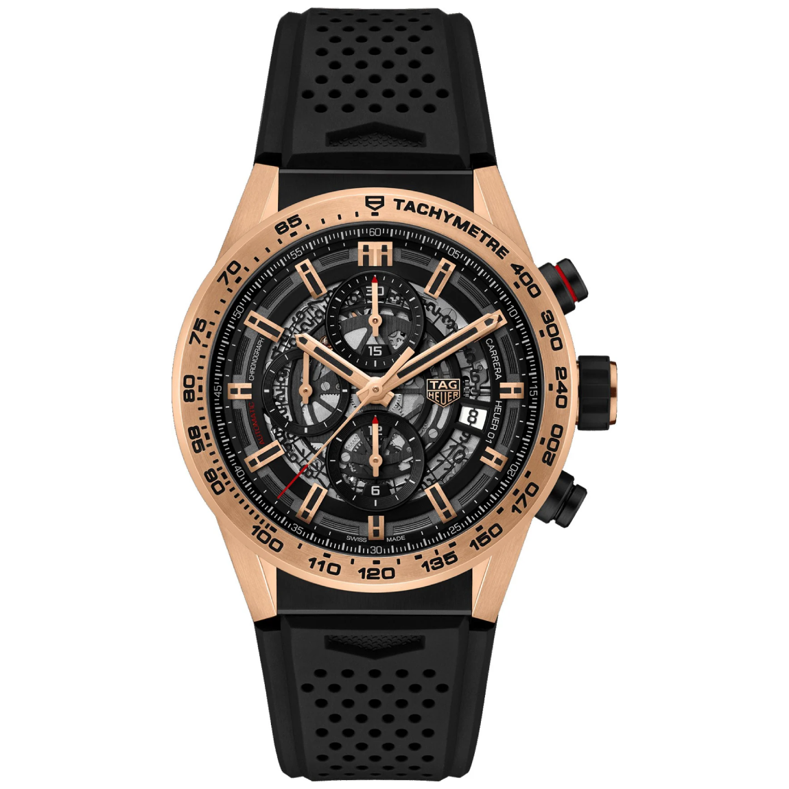 Tag Heuer Carrera Automatic Luxury Watch CAR205B.FT6087 45mm