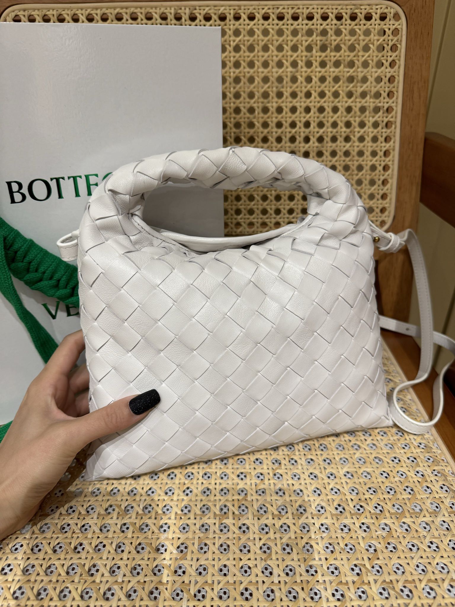 mini Hop crossbody bag Lotus Powder
