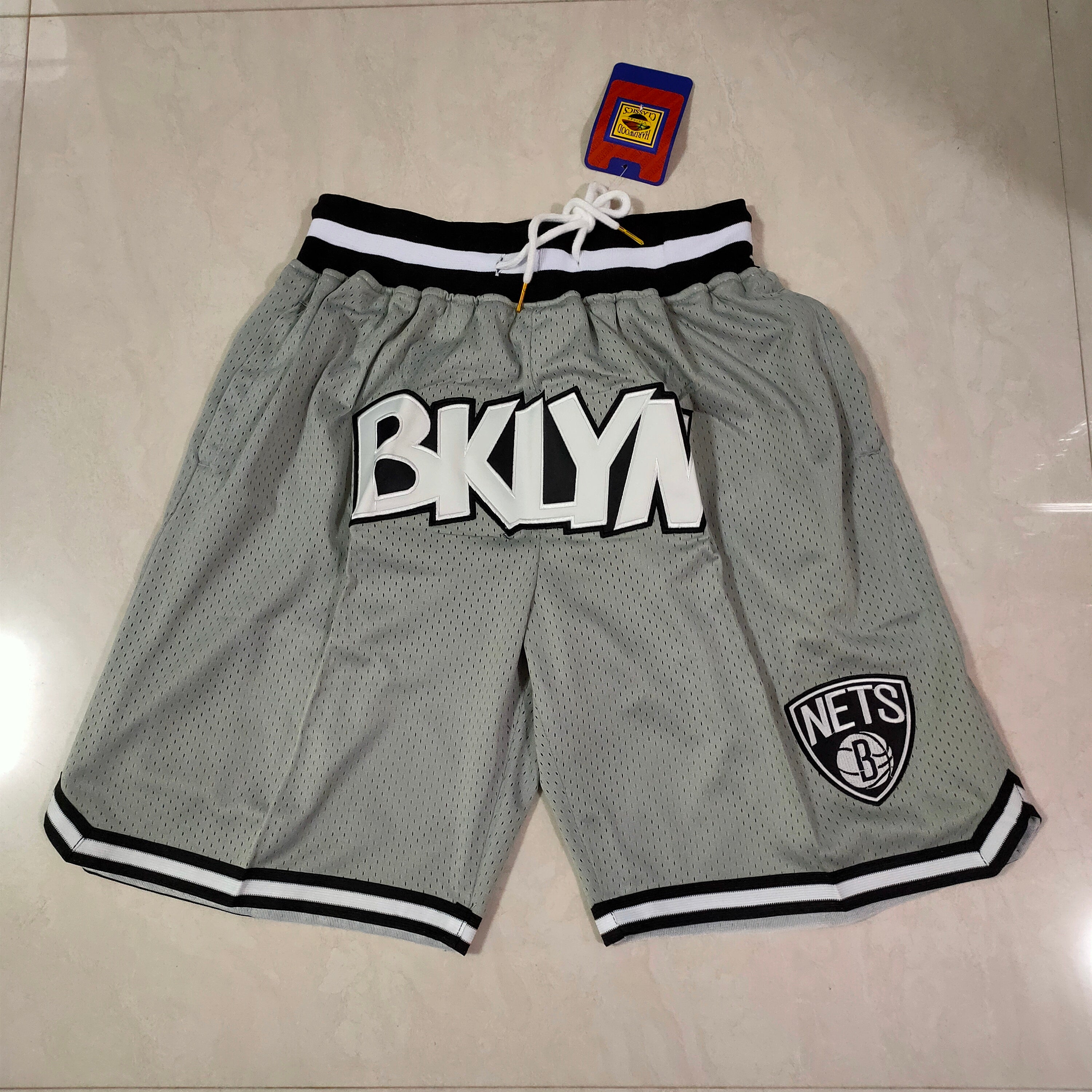 Brooklyn Nets Gray Pocket Pants