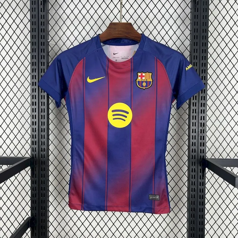 Women's 2025-26 Barcelona Home Football jersey