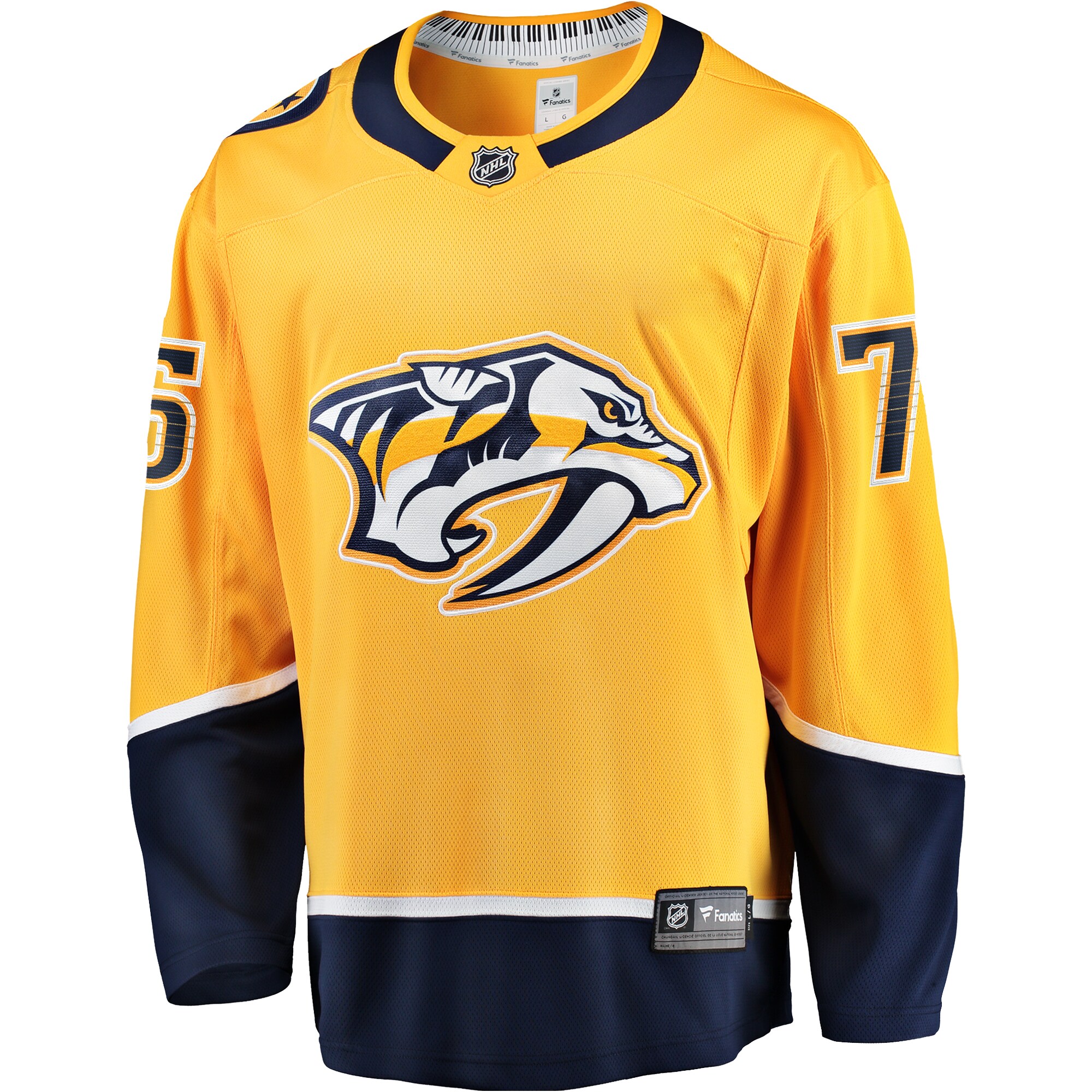 Juuso Parssinen Nashville Predators Fanatics Home Breakaway Jersey – Gold