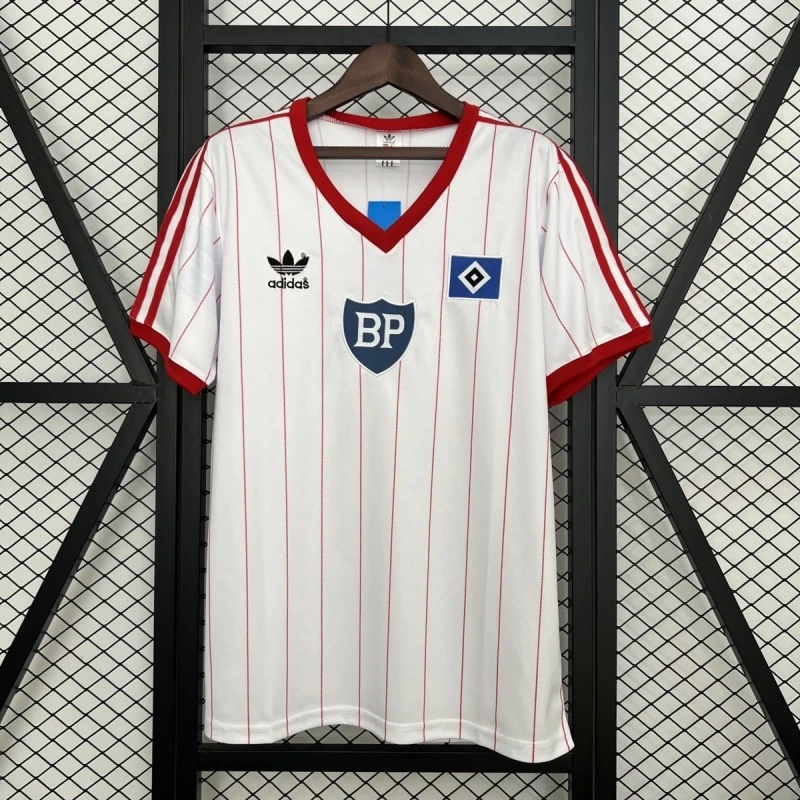 Retro 1984 Hamburger SV Home Football jersey Retro