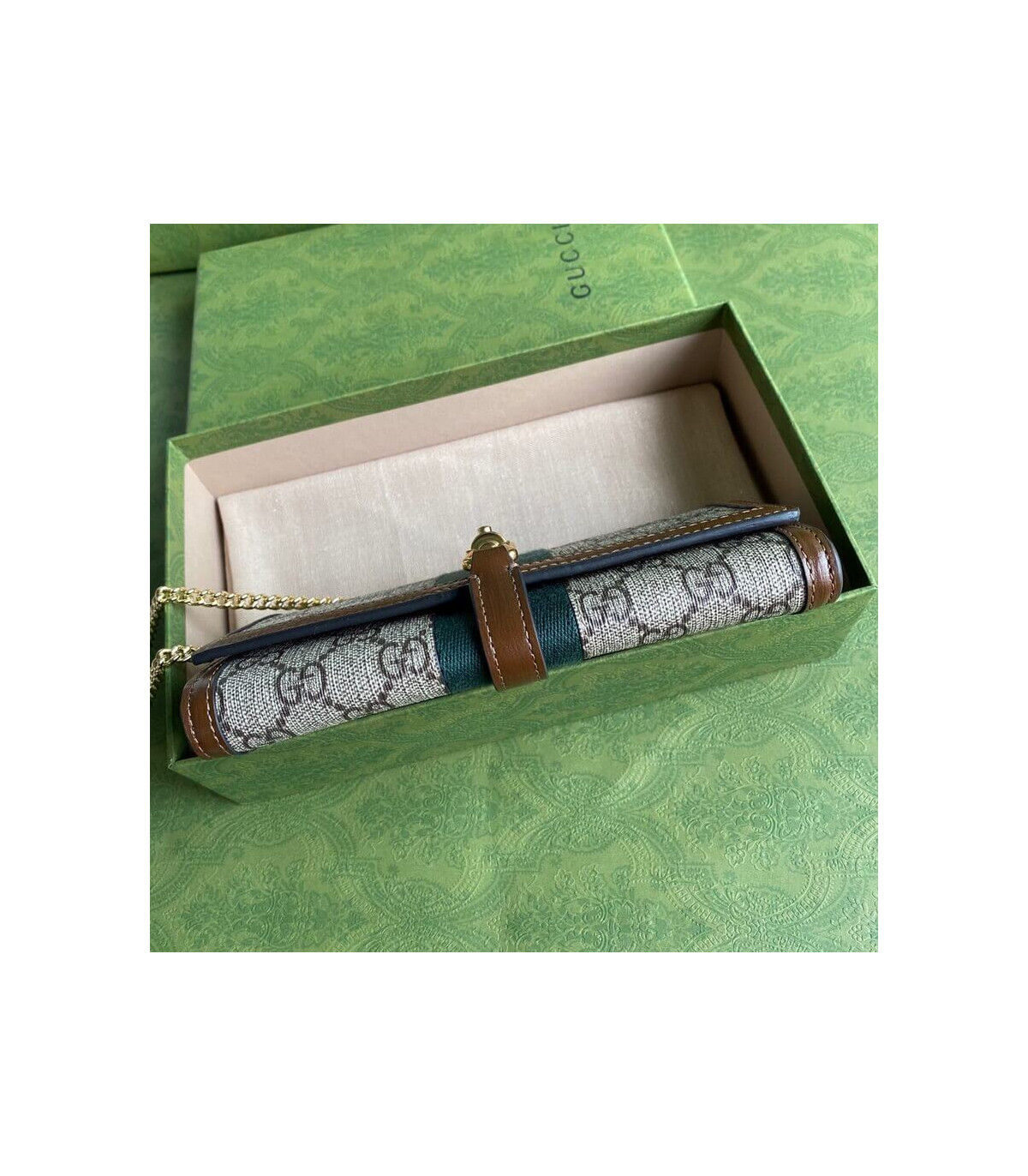 Gucci Jackie 1961 Chain Wallet 19cm