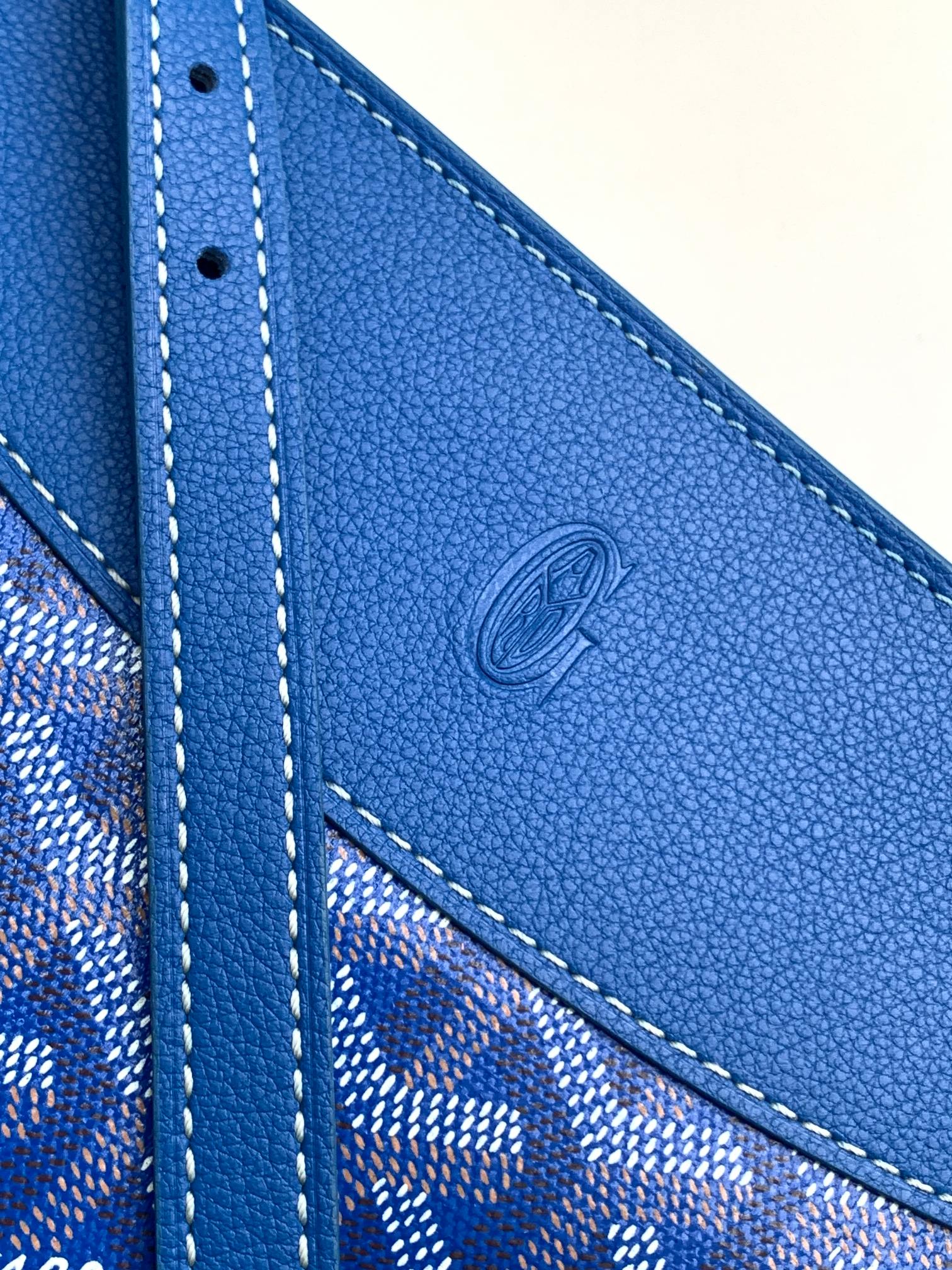 Goyard Hirondelle Bag – Bagistry Closet Blue 25cm