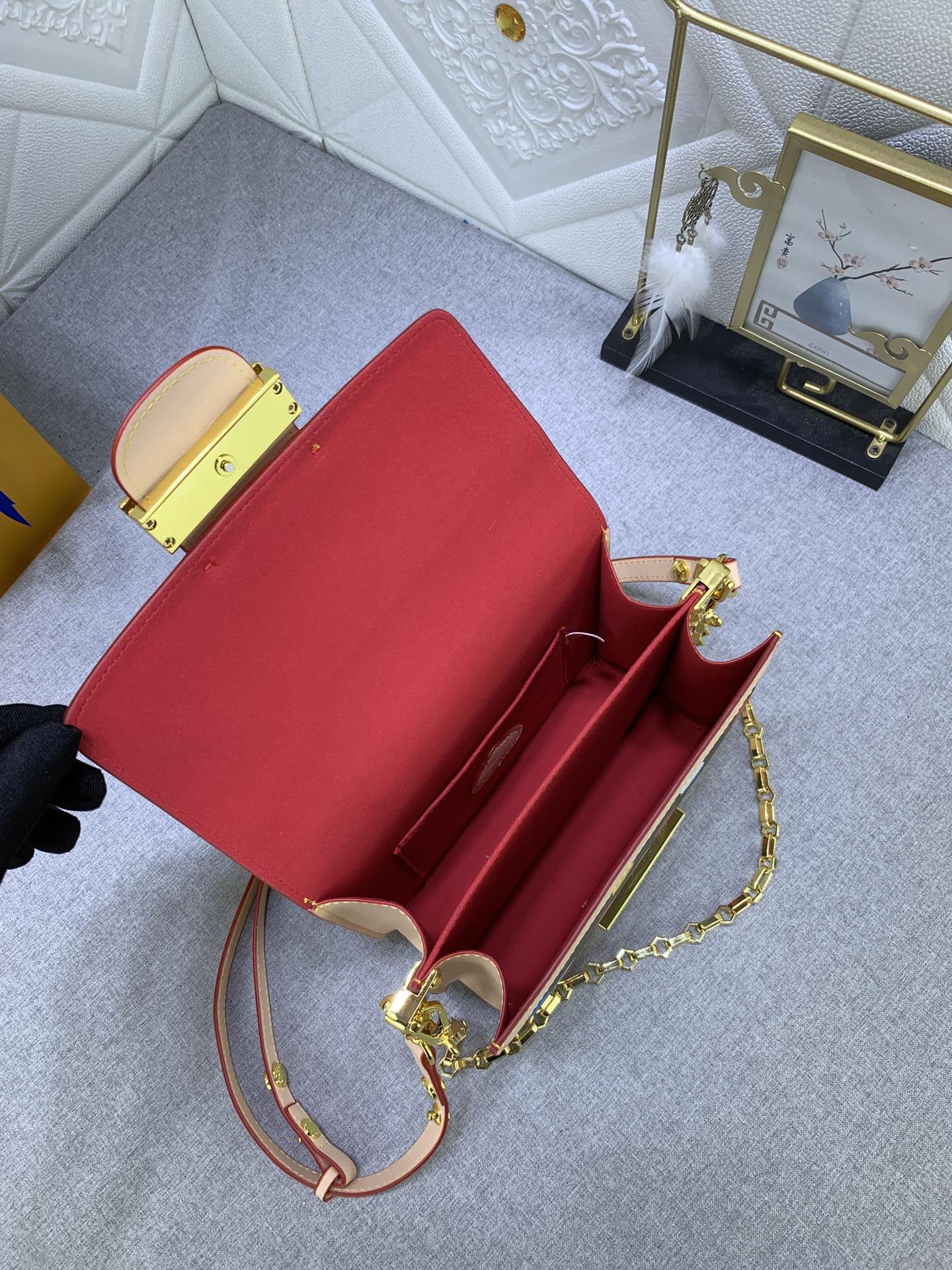 Louis Vuitton X Yk Dauphine Mm Multicolor 20Cm M46432